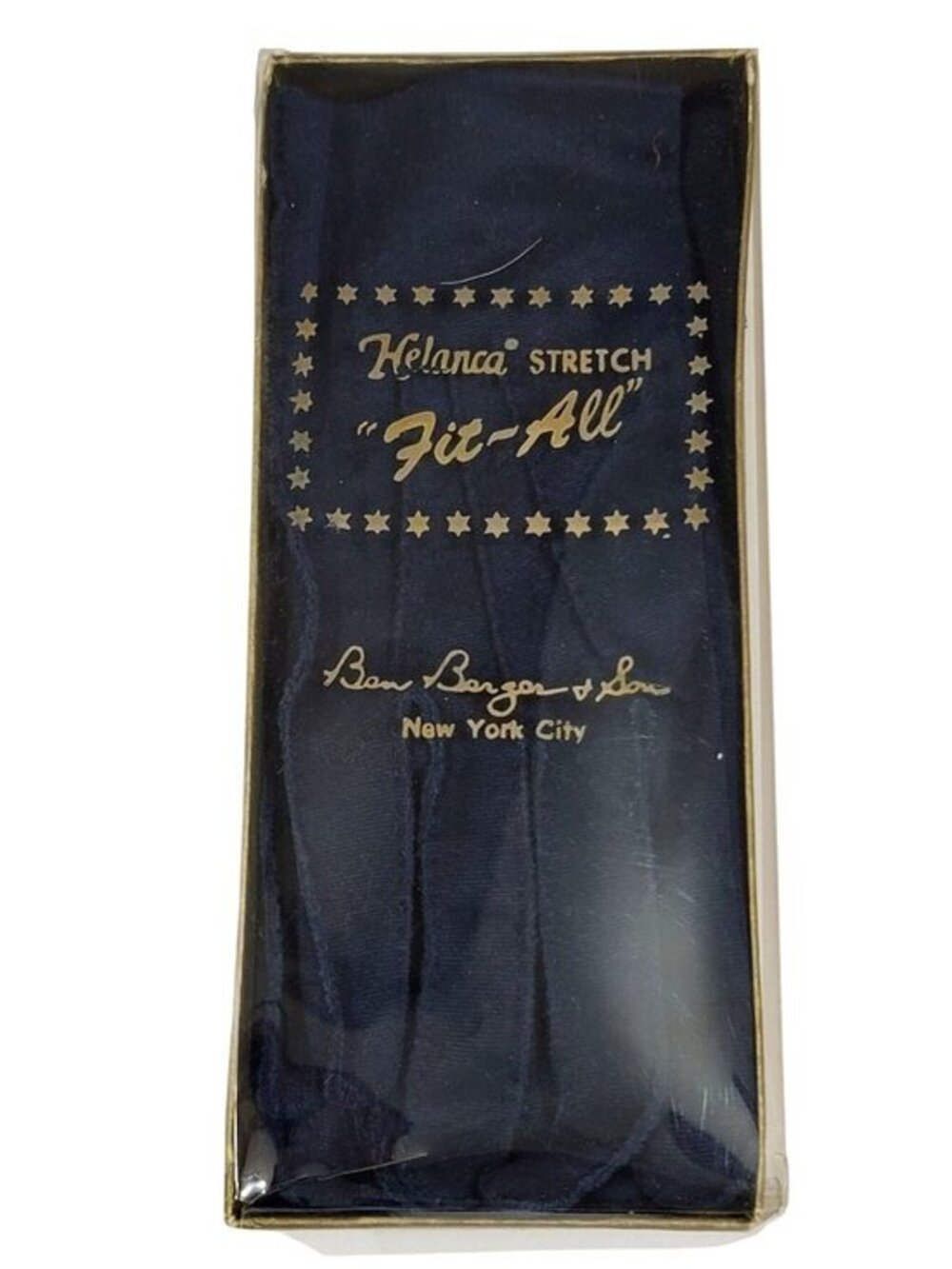 Vintage Helanca Stretch Gloves Size 7 With Box